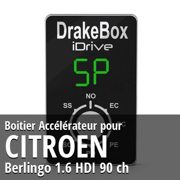 Boitier Citroen Berlingo 1.6 HDI 90 ch Accélérateur