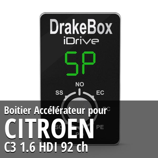 Boitier Citroen C3 1.6 HDI 92 ch Accélérateur