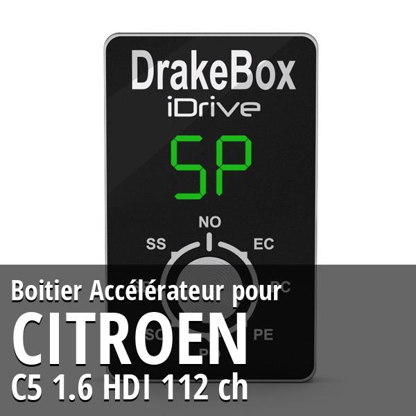 Boitier Citroen C5 1.6 HDI 112 ch Accélérateur