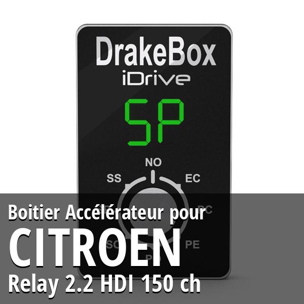 Boitier Citroen Relay 2.2 HDI 150 ch Accélérateur