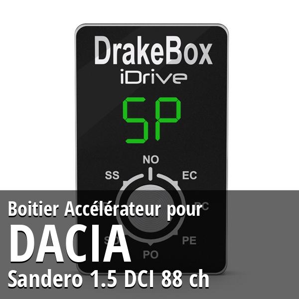 Boitier Dacia Sandero 1.5 DCI 88 ch Accélérateur