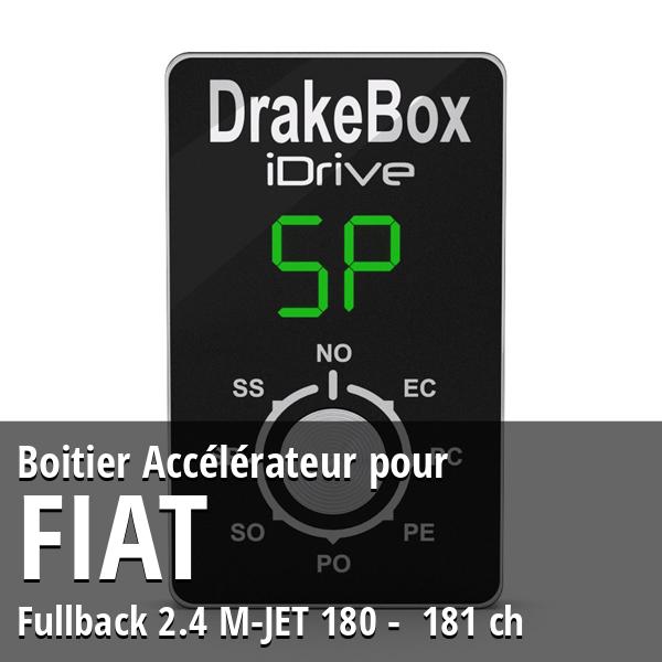 Boitier Fiat Fullback 2.4 M-JET 180 -  181 ch Accélérateur