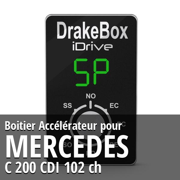 Boitier Mercedes C 200 CDI 102 ch Accélérateur