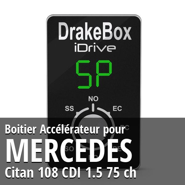 Boitier Mercedes Citan 108 CDI 1.5 75 ch Accélérateur