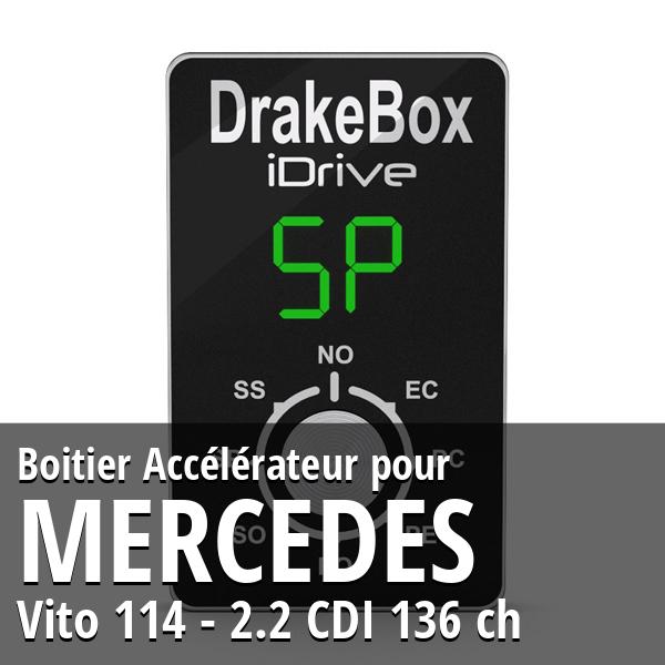 Boitier Mercedes Vito 114 - 2.2 CDI 136 ch Accélérateur