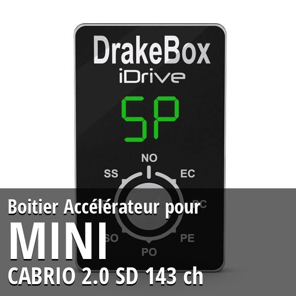 Boitier Mini CABRIO 2.0 SD 143 ch Accélérateur