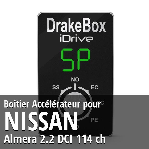 Boitier Nissan Almera 2.2 DCI 114 ch Accélérateur