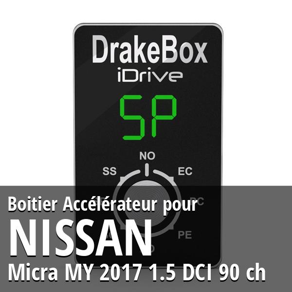Boitier Nissan Micra MY 2017 1.5 DCI 90 ch Accélérateur