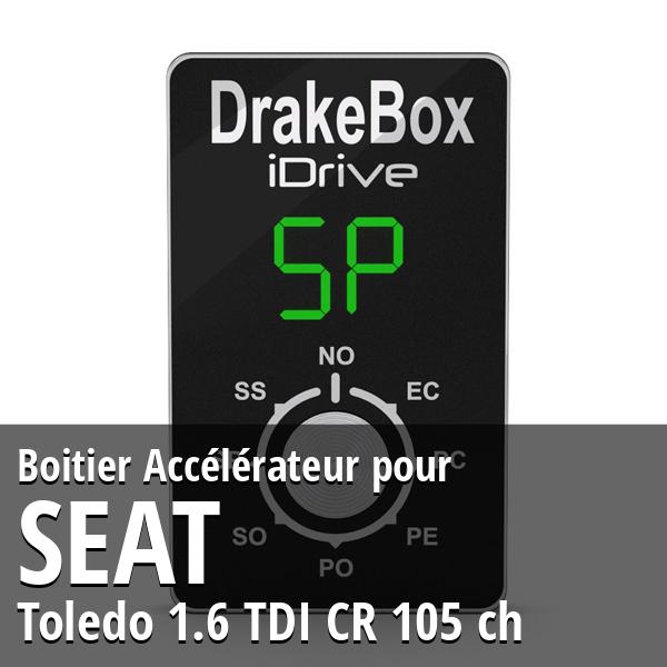Boitier Seat Toledo 1.6 TDI CR 105 ch Accélérateur