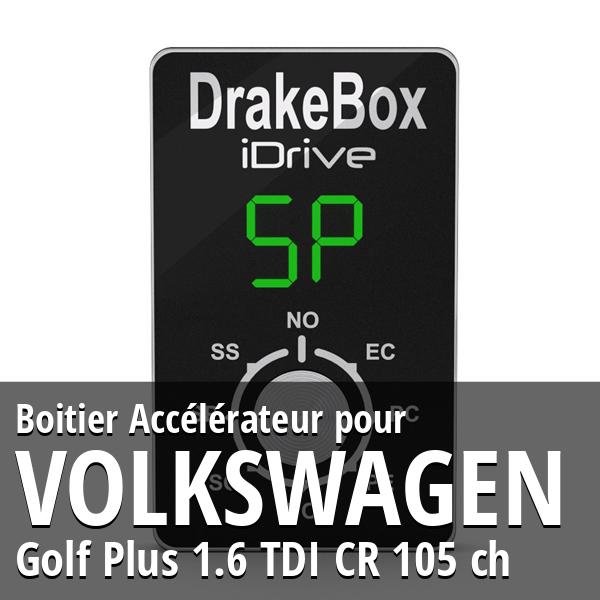 Boitier Volkswagen Golf Plus 1.6 TDI CR 105 ch Accélérateur