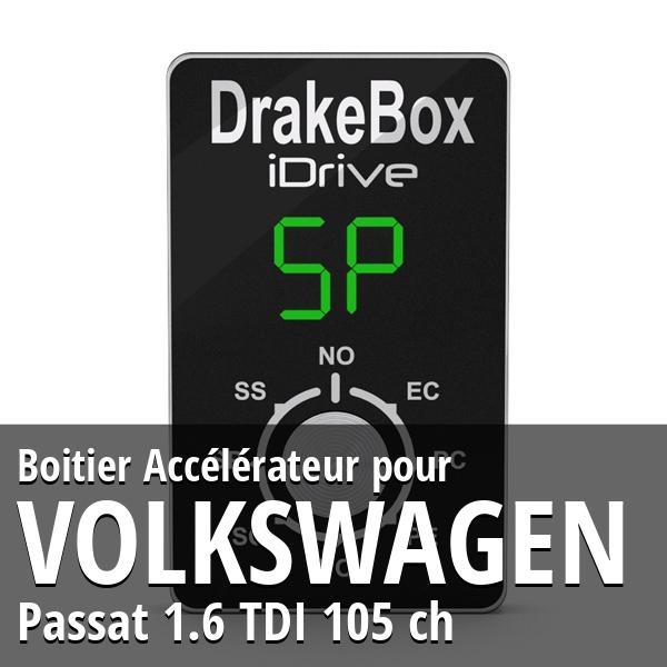 Boitier Volkswagen Passat 1.6 TDI 105 ch Accélérateur