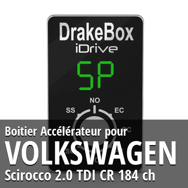 Boitier Volkswagen Scirocco 2.0 TDI CR 184 ch Accélérateur