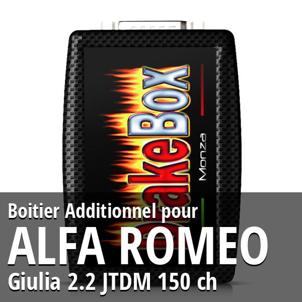 Boitier Additionnel Alfa Romeo Giulia 2.2 JTDM 150 ch