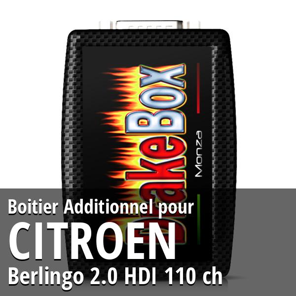 Boitier Additionnel Citroen Berlingo 2.0 HDI 110 ch