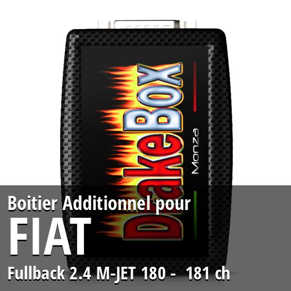 Boitier Additionnel Fiat Fullback 2.4 M-JET 180 -  181 ch