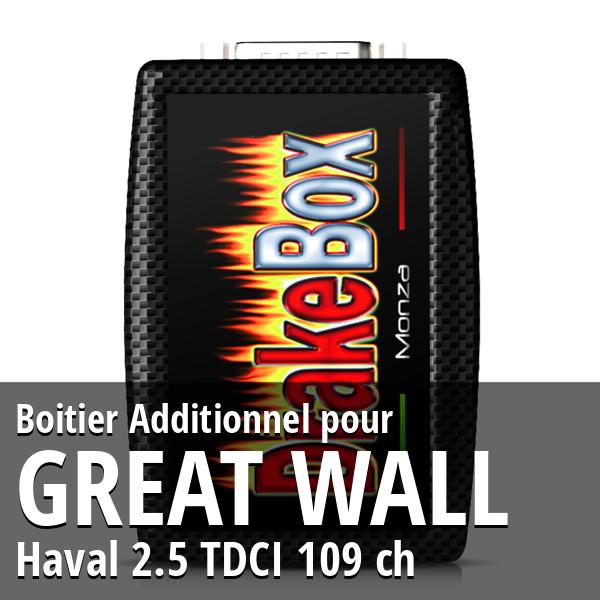 Boitier Additionnel Great Wall Haval 2.5 TDCI 109 ch