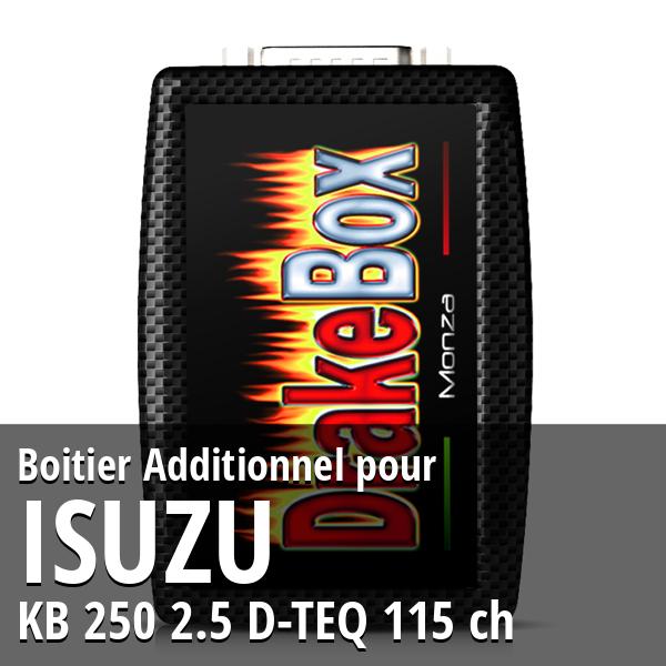 Boitier Additionnel Isuzu KB 250 2.5 D-TEQ 115 ch
