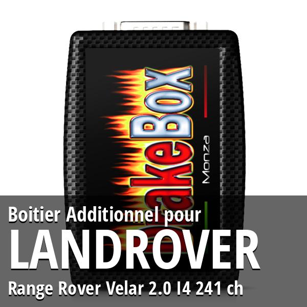Boitier Additionnel Landrover Range Rover Velar 2.0 I4 241 ch