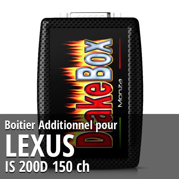 Boitier Additionnel Lexus IS 200D 150 ch