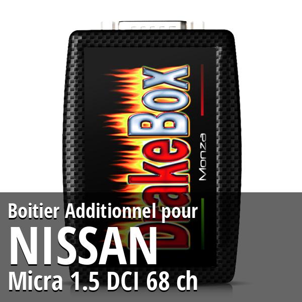 Boitier Additionnel Nissan Micra 1.5 DCI 68 ch