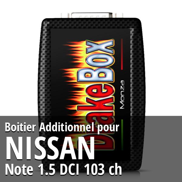 Boitier Additionnel Nissan Note 1.5 DCI 103 ch