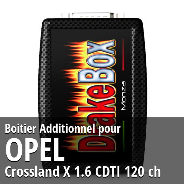 Boitier Additionnel Opel Crossland X 1.6 CDTI 120 ch