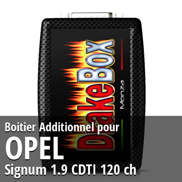 Boitier Additionnel Opel Signum 1.9 CDTI 120 ch