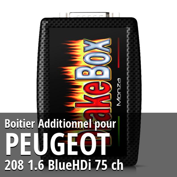 Boitier Additionnel Peugeot 208 1.6 BlueHDi 75 ch