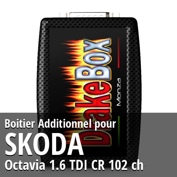 Boitier Additionnel Skoda Octavia 1.6 TDI CR 102 ch