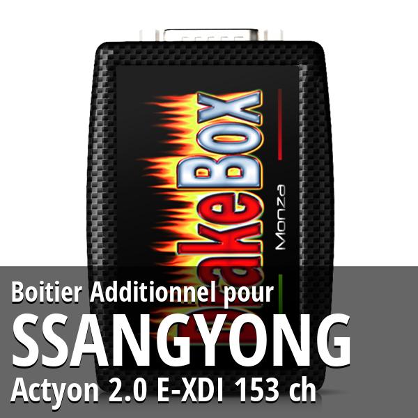 Boitier Additionnel Ssangyong Actyon 2.0 E-XDI 153 ch