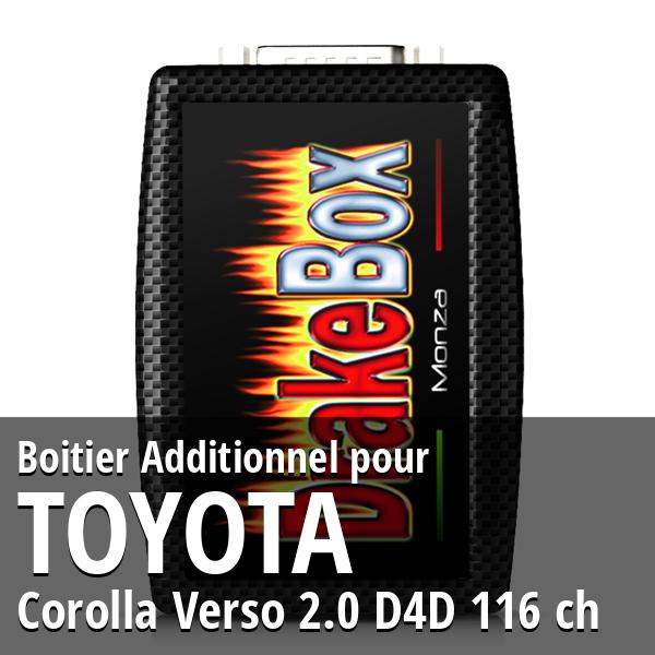 Boitier Additionnel Toyota Corolla Verso 2.0 D4D 116 ch