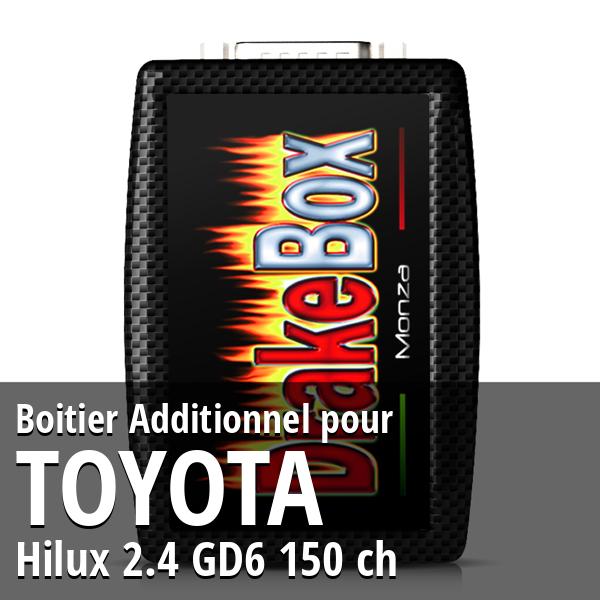 Boitier Additionnel Toyota Hilux 2.4 GD6 150 ch