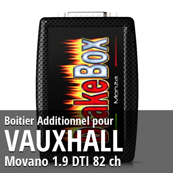 Boitier Additionnel Vauxhall Movano 1.9 DTI 82 ch
